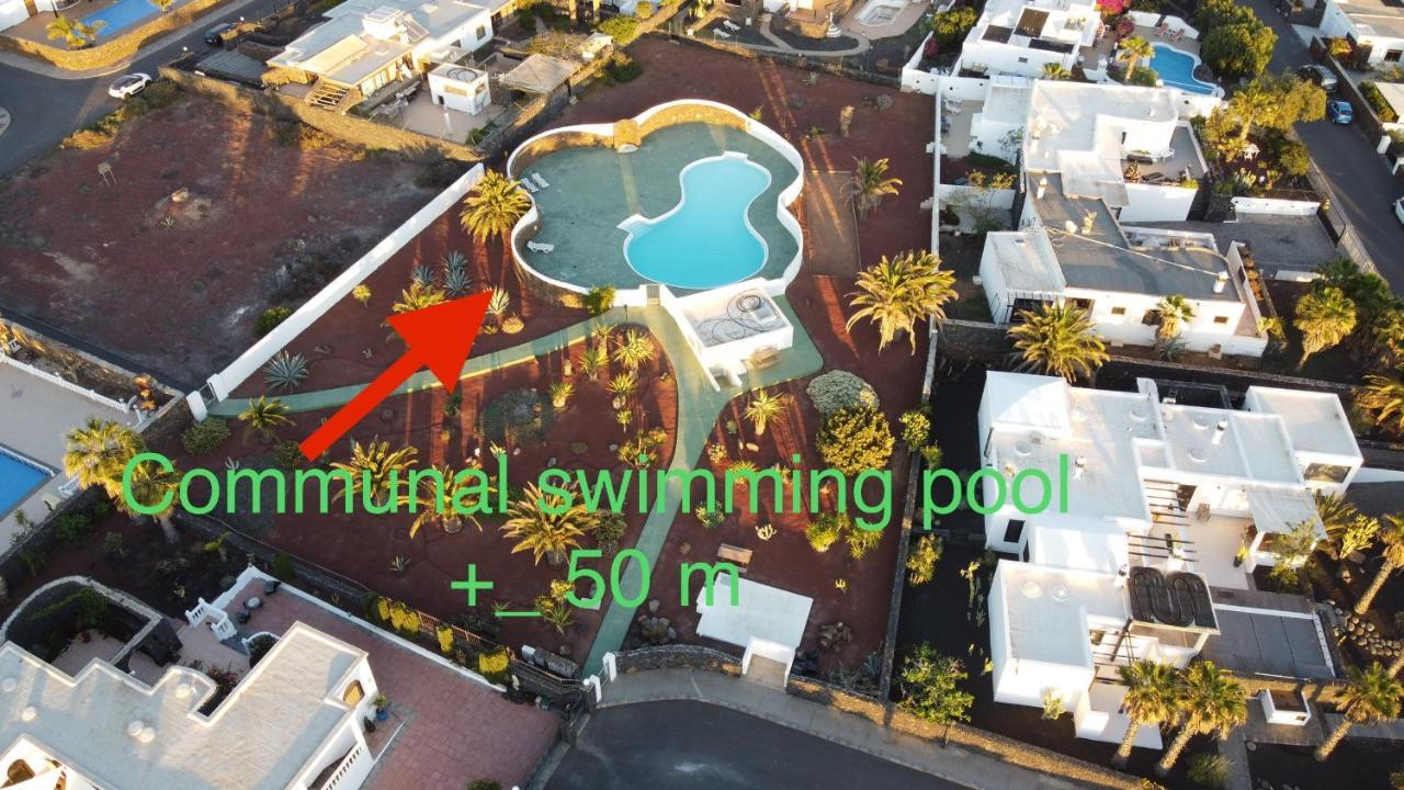 Lovely Villa Nico Playa Blanca, Hot Tub, Communal Pool Bagian luar foto